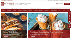 Desktop Screenshot of gourmetfoodworld.com